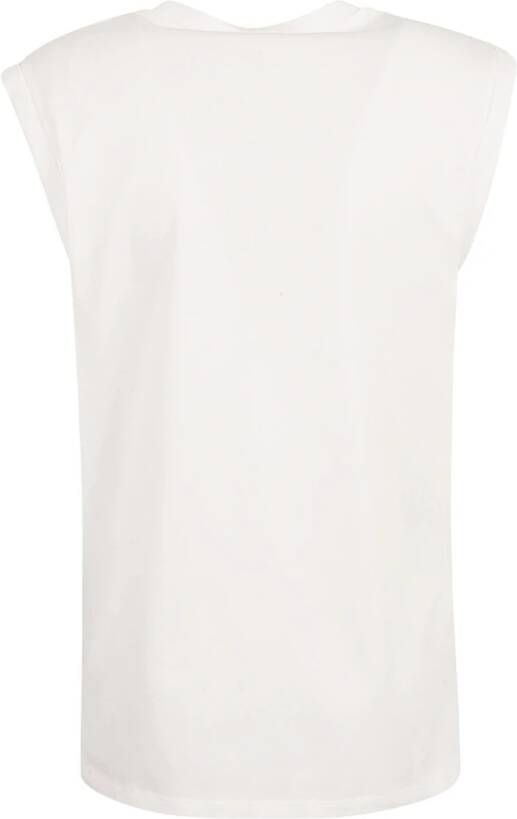 Balmain T-Shirts Wit Dames