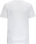 Balmain Ecologisch ontworpen katoenen T-shirt met logo-opdruk Wit Dames - Thumbnail 2