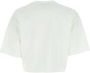 Balmain Oversized Wit Katoenen T-Shirt White Dames - Thumbnail 2