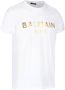 Balmain T-shirt met logoprint Wit - Thumbnail 5