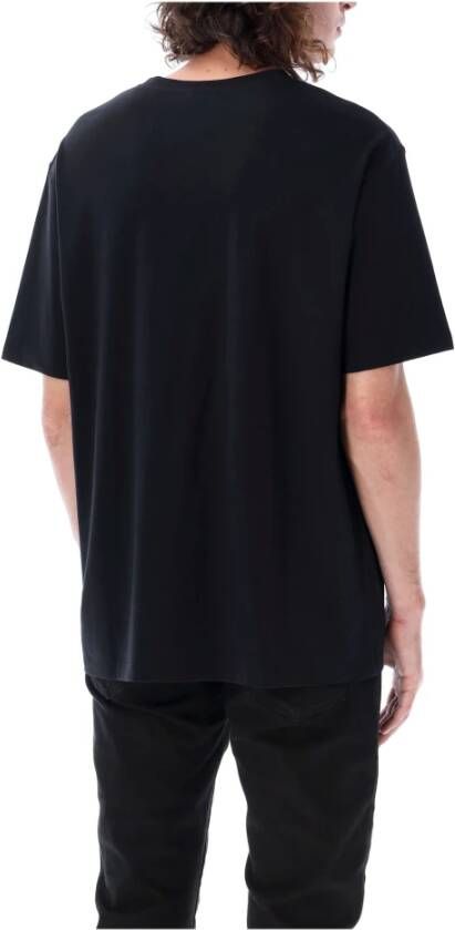 Balmain Zwart Logo T-Shirt Upgrade Jouw Stijl Zwart Heren