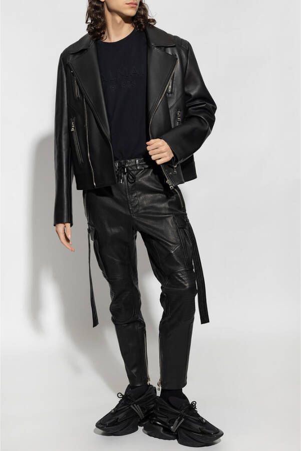 Balmain T-shirt Zwart Heren