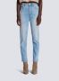 Balmain Slim-Fit Denim Jeans Blauw Dames - Thumbnail 2