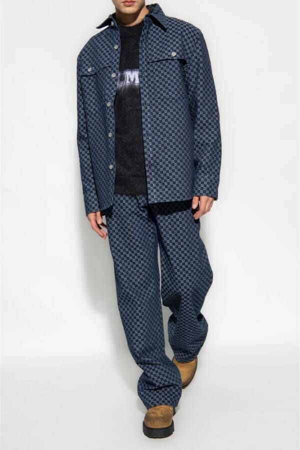 Balmain Trui met logo Zwart Heren