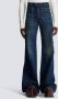 Balmain Uitlopende denim jeans Blauw Heren - Thumbnail 5