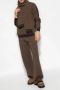 Balmain Gebreide trui met mini monogram Brown Heren - Thumbnail 2