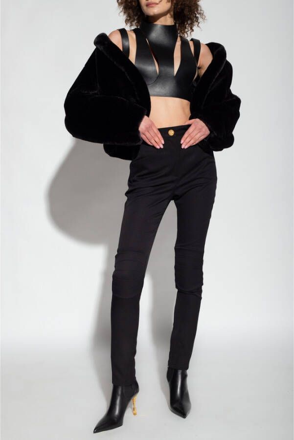 Balmain Chino`s Zwart Dames