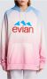 Balmain x Evian hoodie met kleurverloop Roze - Thumbnail 3