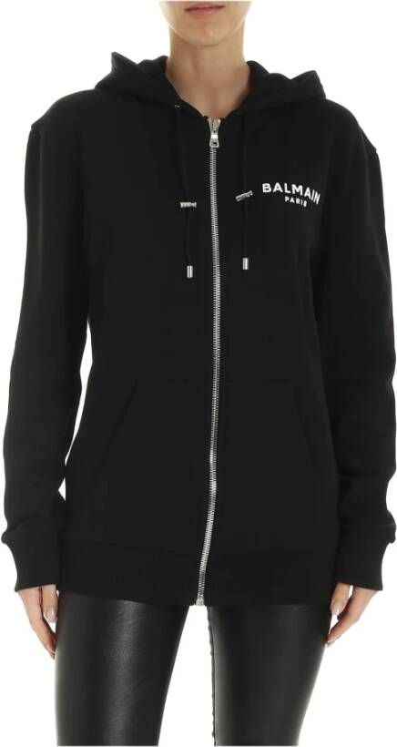 Balmain Zip-throughs Zwart Dames