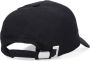 Balmain Zwarte katoenen baseballpet met wit logo borduursel Zwart Dames - Thumbnail 8