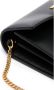 Balmain Zwarte lamsskin schoudertas met goudkleurige hardware Black Dames - Thumbnail 4