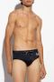 Balmain Gestreepte zwembroek voor heren Black Heren - Thumbnail 2