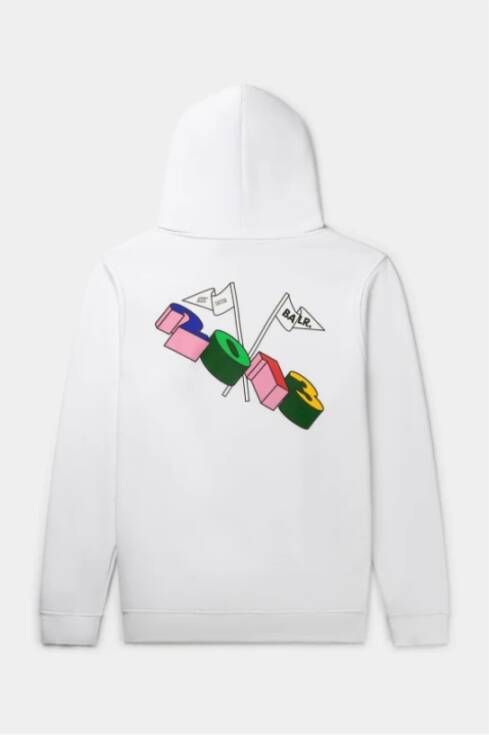 Balr. Hoodies Wit Heren