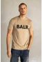 Balr. Klassieke Straight T-Shirt Beige Heren - Thumbnail 2