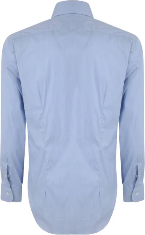 Barba Napoli Formal Shirts Blauw Heren