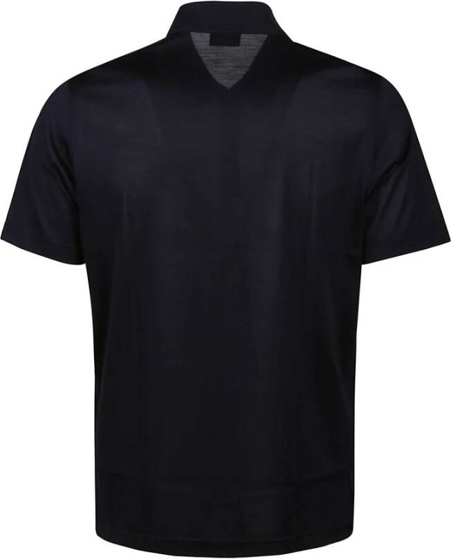 Barba Napoli Polo Shirts Blauw Heren
