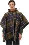 Barbour Waterdichte Tartan Poncho voor Mannen en Vrouwen Meerkleurig Dames - Thumbnail 3