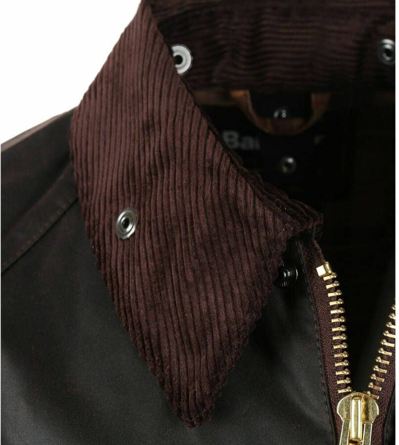 Barbour Bedale wasjas Bruin Heren