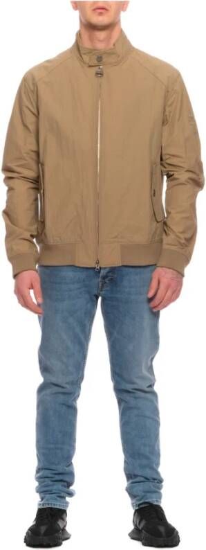 Barbour Klassieke Harrington Jas Beige Heren - Foto 2