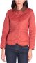 Barbour Gewatteerde Deveron Jas Blijf warm en elegant Red Dames - Thumbnail 4
