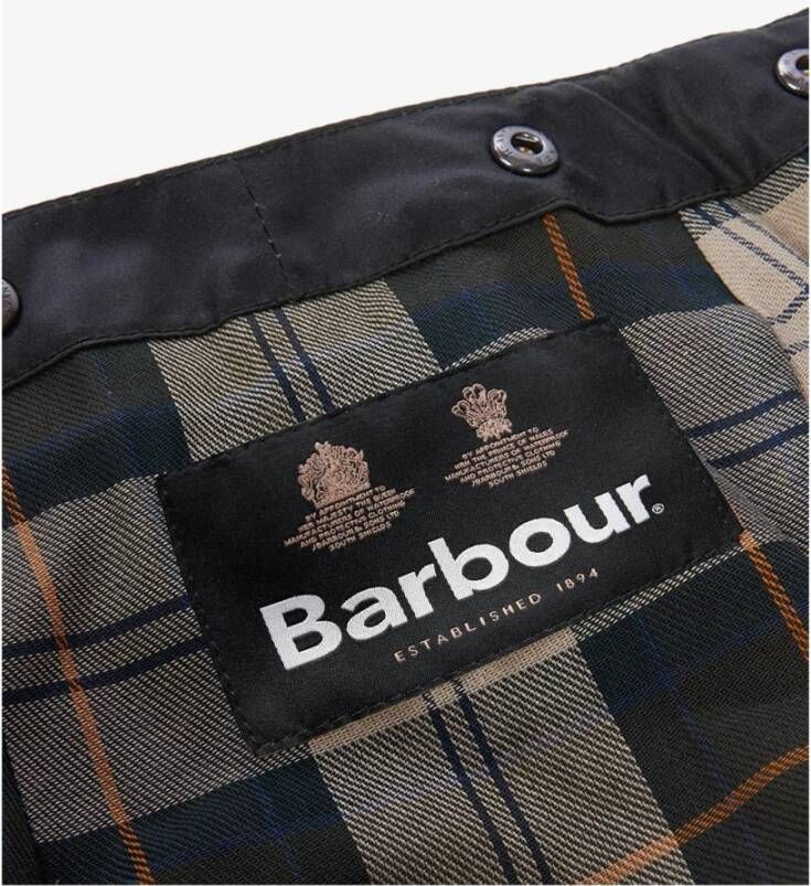 Barbour Gewaxte katoenen capuchon voor Thornproof jassen Blauw Heren