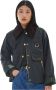 Barbour Gewaxte katoenen jas met oversized kraag Groen Dames - Thumbnail 6