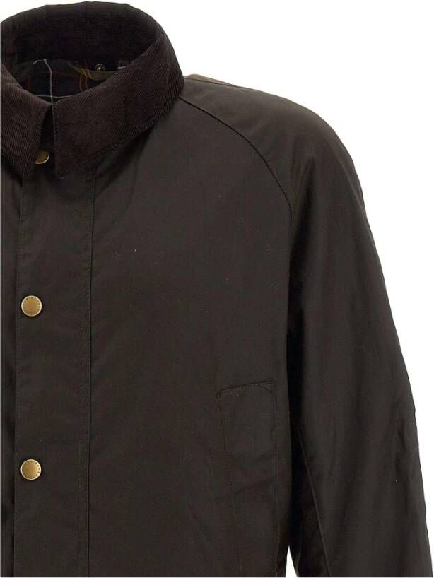 Barbour Ashby Wax Jas Olive - Foto 5