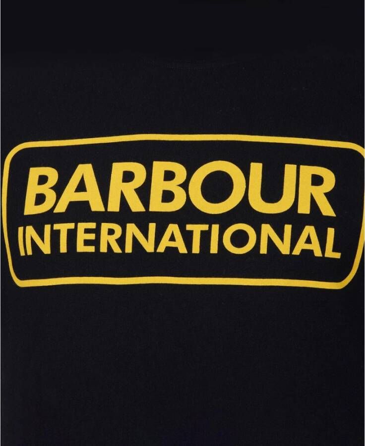 Barbour Iconisch Motorstijl T-Shirt Black Heren