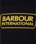 Barbour Iconisch Motorstijl T-Shirt Black Heren - Thumbnail 3
