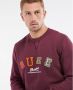 Barbour Moto Sweatshirt met Grafische Print Red Heren - Thumbnail 2