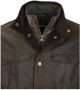 Barbour Heren Gewaxte Jas met 4 Zakken en Borstbeschermer Groen Heren - Thumbnail 3