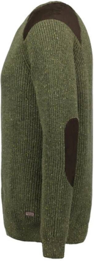 Barbour Klassieke Crewneck Pullover Groen Heren