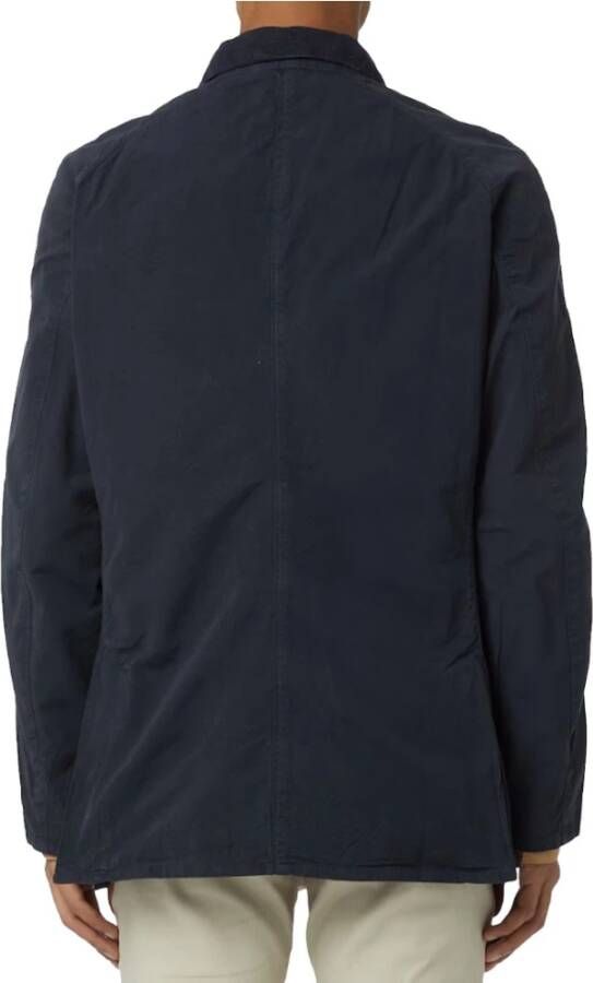 Barbour Ashby Casual Jas Blauw Heren