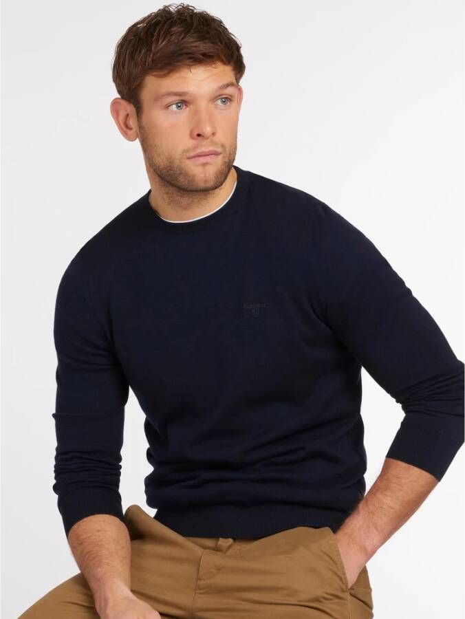 Barbour Licht katoenen sweatshirt Blauw Heren