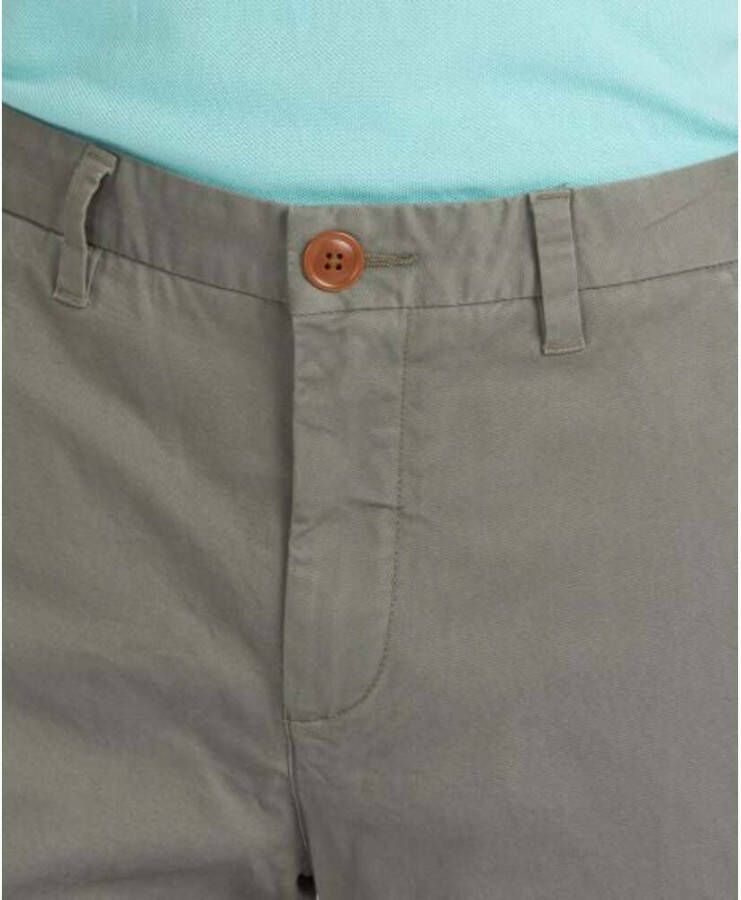 Barbour Stretchkatoenen Chinos Broek Grijs Heren
