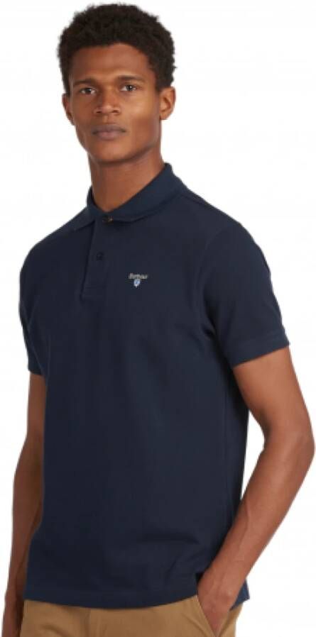 Barbour Polo Shirts Blauw Heren