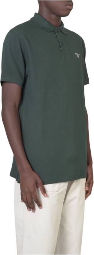 Barbour Stijlvol Comfort Polo Shirt Groen Heren