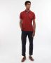 Barbour Tartan Pique Polo Shirt Rood Heren - Thumbnail 2