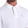 Barbour Klassieke korte mouw katoenen polo met tartan accenten White Heren - Thumbnail 4