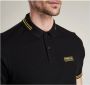 Barbour Essential Tipped Polo Zwart Heren - Thumbnail 2