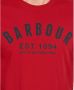 Barbour Vintage Logo T-Shirt Crimson Rood Heren - Thumbnail 2