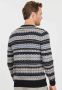 Barbour Gebreide pullover met ronde hals model 'Case Fairisle' - Thumbnail 5