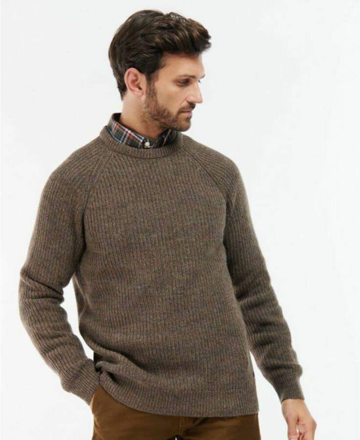 Barbour Truien met ronde hals Bruin Heren