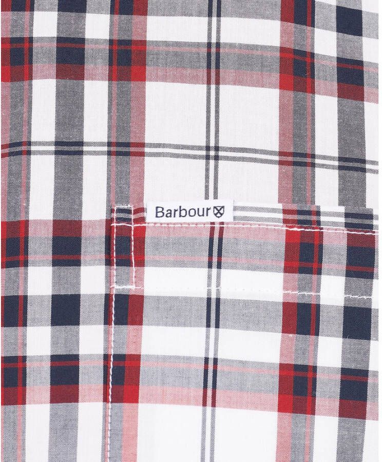 Barbour Formeel Overhemd Wit Heren