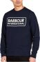 Barbour Navy Sweatshirt met Groot Logo Klassieke Stijl Blauw Heren - Thumbnail 3