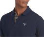 Barbour MML Polo Shirts Katoen Ingedrukt Logo Korte Mouwen Blue Heren - Thumbnail 3