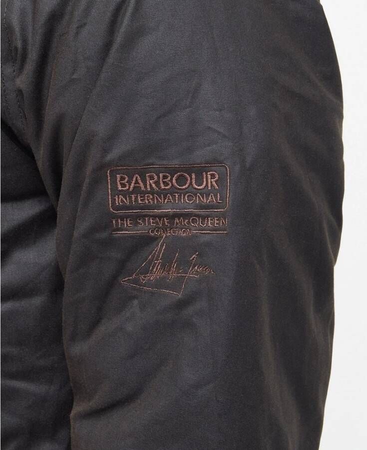 Barbour Steve McQueen Merchant Waxjas Green Heren