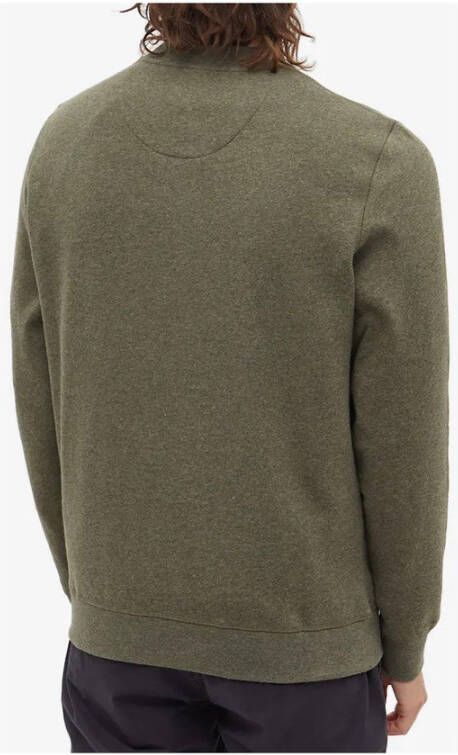 Barbour Heritage Katoenen Sweatshirt Groen Heren