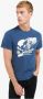 Barbour Vantage Graphic-Print T-Shirt Blue-M Blauw Heren - Thumbnail 2