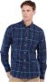 Barbour Tailored Camisa Inky Blue-M Blauw Heren - Thumbnail 2